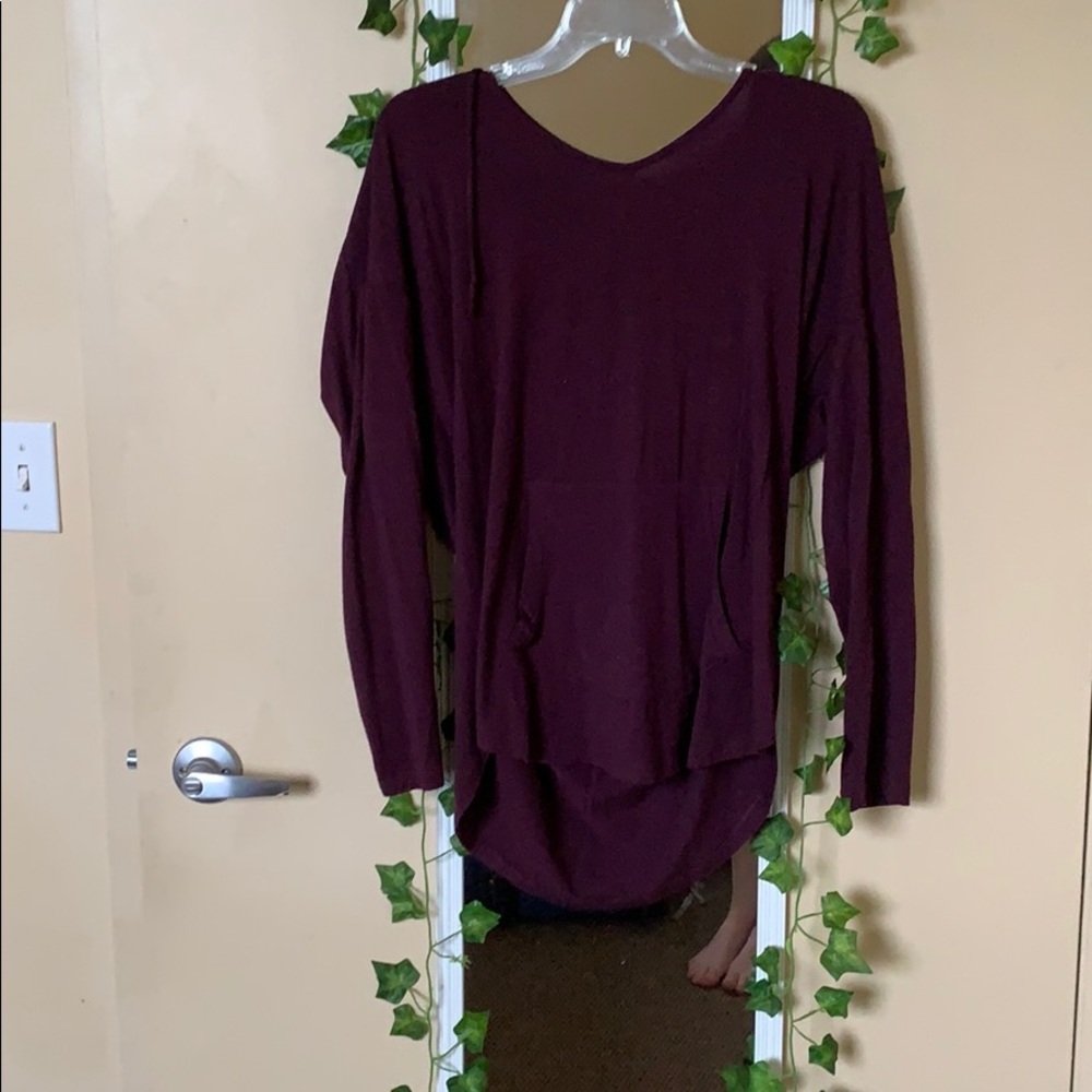 Banana Republic Hooded Long Sleeved Tshirt